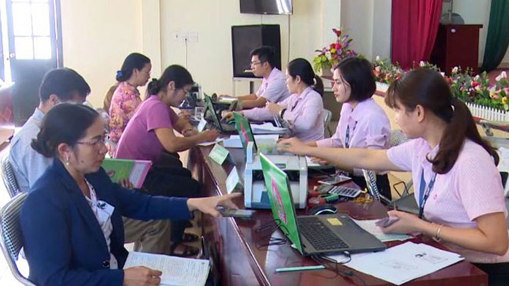 Transaction activities of VBSP at commune level