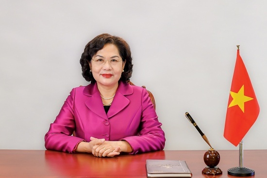 Governor of the State Bank of Vietnam Nguyễn Thị Hồng was rated A+ by Global Finance