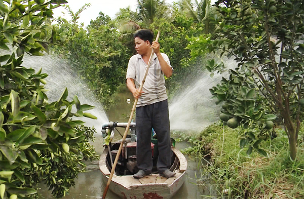Eagerness of households just getting out of poverty in Hau Giang
